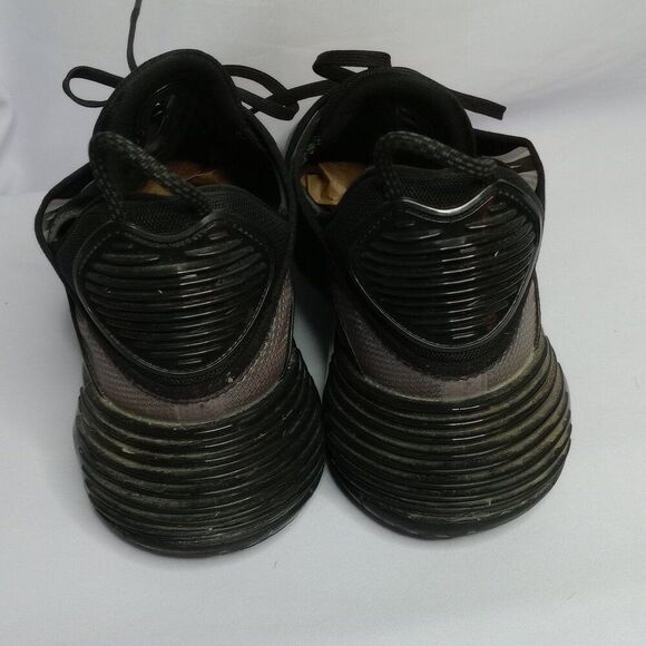 Nike air max 2090 black wolf grey clear plastic lace up athletic shoes sneakers - Picture 7 of 9